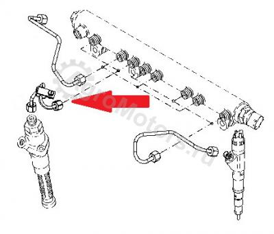 04502260 Трубка  Вид 1