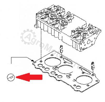 04201563 Прокладка ГБЦ   Вид 2