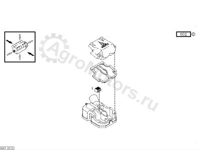 04225154 Уплотнение резиновое Вид 1