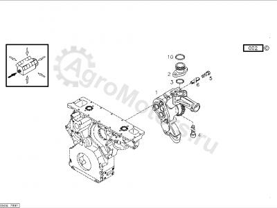 04223422 Насос масляный Вид 1