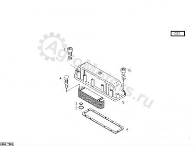 01144740 Болт Вид 1 01144740 Болт Вид 1