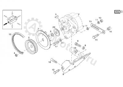 01111209 Болт Вид 1 01111209 Болт Вид 1