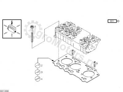 04202005 Болт ГБЦ Вид 2