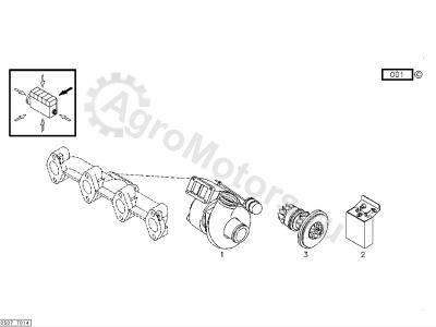 04259204 Турбина Вид 2 04259204 Турбина Вид 2