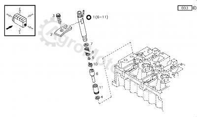 04178015 Распылитель Вид 1