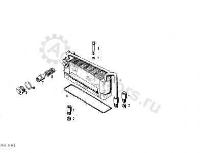 02231757 Радиатор масляный Вид 1
