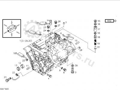 04223046 Плунжер редукционного клапана Вид 1 04223046 Плунжер редукционного клапана Вид 1