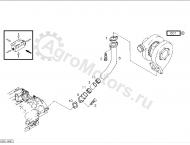 04225530 Слив с правого турбокомпрессора