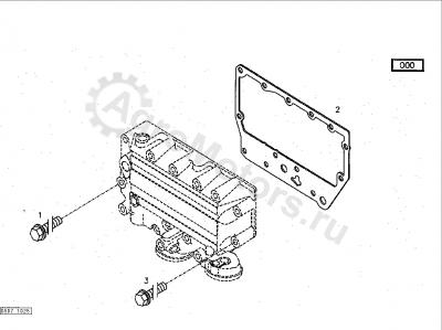 04205734 Прокладка теплообменника Вид 2