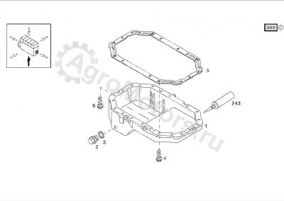 04500367 Поддон Вид 1