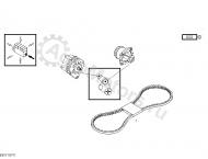 01182430 Ремень