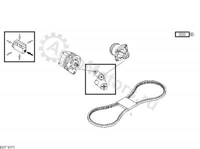 01182430 Ремень Вид 1 01182430 Ремень Вид 1