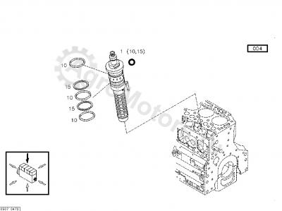 01319139 Кольцо ТНВД ORIGINAL DEUTZ  Вид 2