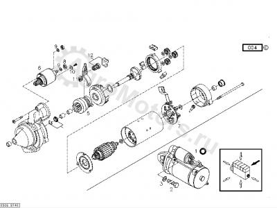 01183681 Стартер Вид 2