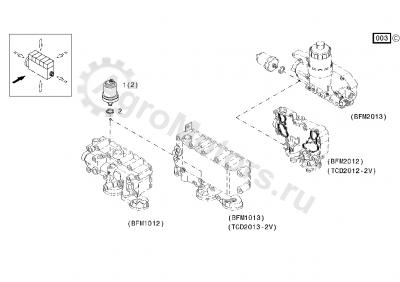 01183693 Датчик давления масла Вид 2