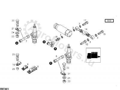 01180705 Шланг топливный Вид 1 01180705 Шланг топливный Вид 1