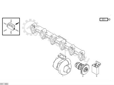04258659 Турбина Вид 2 04258659 Турбина Вид 2