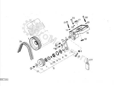 01107830 Кольцо стопорное пальца поршня Вид 1