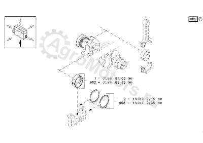 02931580 Вкладыш коренной Вид 2