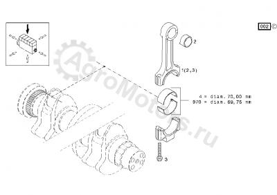 04284184 Болт шатунный Вид 2