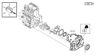 04507272 Насос масляный  Вид 2