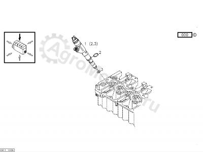 04290987 Форсунка топливная Вид 1