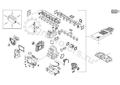 02937588 Набор прокладок Вид 1