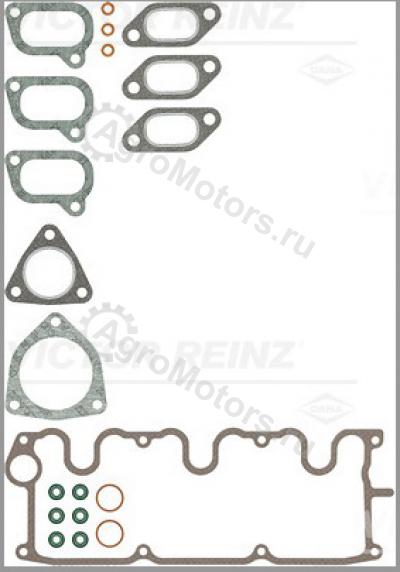 02-33592-01 Верхний комплект прокладок Вид 1 02-33592-01 Верхний комплект прокладок Вид 1