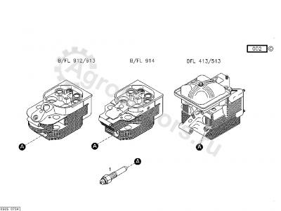 01177090 Датчик температуры (в ГБЦ) Вид 1