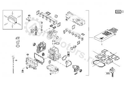 02937627 Комплект прокладок двигателя Вид 2