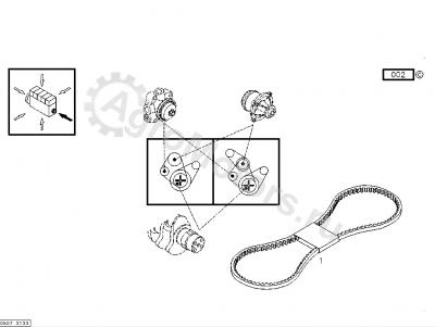 01180833 Ремень Вид 2 01180833 Ремень Вид 2