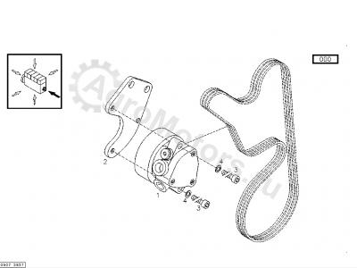 04503574 Насос топливный Вид 2 04503574 Насос топливный Вид 2