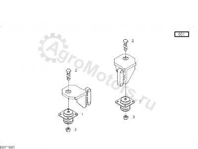 04208567 Подушка двигателя Вид 2