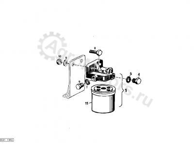 01174696 ORIGINAL DEUTZ Фильтр топливный Вид 1 01174696 ORIGINAL DEUTZ Фильтр топливный Вид 1