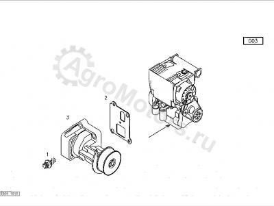 04175573 Насос масляный  Вид 1