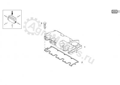 04102939 Прокладка клапанной крышки Вид 2 04102939 Прокладка клапанной крышки Вид 2