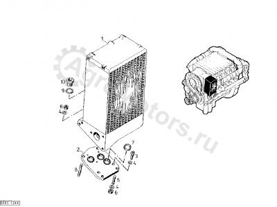 02427878 Радиатор масляный Вид 1