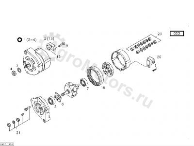 01180302 Генератор Вид 1 01180302 Генератор Вид 1