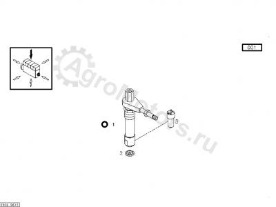 04232434 Форсунка топливная Вид 2
