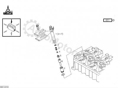 02112645 Форсунка топливная Вид 1