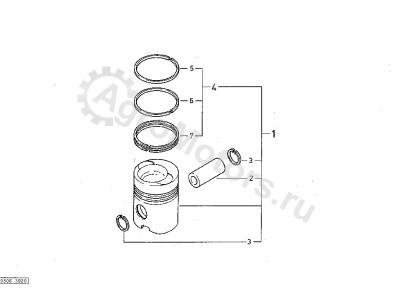 04230305 Поршень Вид 1