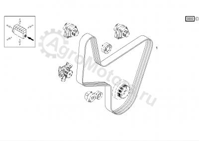 01183154 Ремень Вид 1