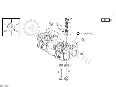 04170899 Клапан выпускной Вид 2