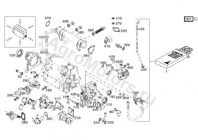 02928729 Комплект прокладок Вид 1 02928729 Комплект прокладок Вид 1