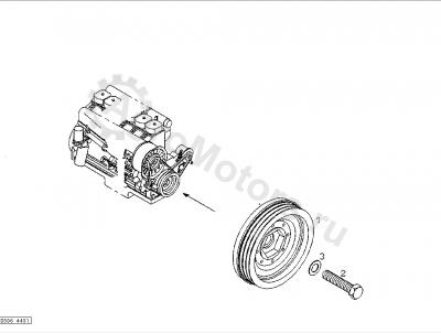 04157588 Шкив коленчатого вала Вид 1