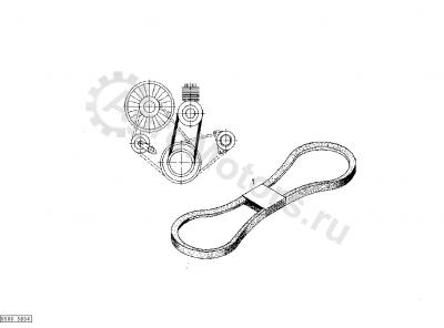 01168314 Ремень Вид 1