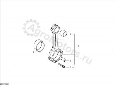 02235183 Вкладыш шатунный Вид 1