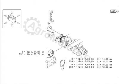 02931074 Полукольца упорные Вид 1