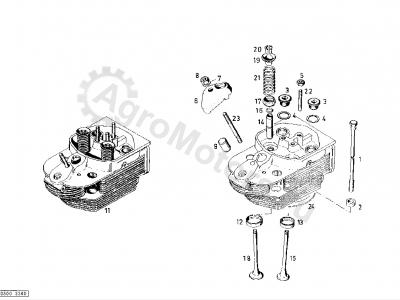 02101681 Болт ГБЦ  Вид 2
