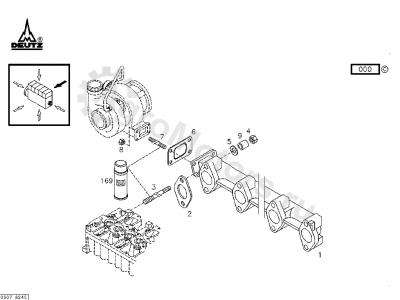 04259761 Втулка Вид 2 04259761 Втулка Вид 2